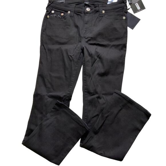 True Religion Becca Jeans Women's Plus Size 14 Mid Rise Bootcut Stretch Denim - Picture 3 of 16